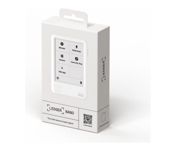 Ledger Nano Gen 5 Glacier White Crypto Hardware Wallet with Recover - 1539846 - zdjęcie 5